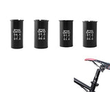 Seat Post Adapter Sleeves , Seatpost Tube Spacers Shims for MTB Mountain Bike and Road Bike, Multiple Size Options, 25.4 to 27.2 and 27.2 to 30.8, 31.6, 33.9 (27.2 to 33.9)