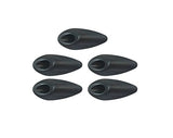 Juscycling Bike Brake Derailleur Shifter Housing Grommets for Internal Cable Routing Entry, Bicycle Frame Inserts Plugs, 9mm Open Width, 5 PCS/Pack