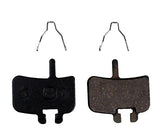 Juscycling Resin Organic Semi-Metal Brake Pads for Hayes FX-Mag HMX MX1 MX-1 Hayes 9 HMX-2 HFX9 Mag MX,Smooth Braking,Low Noise, Long Life, Kevlar, Copper, 2 Pairs