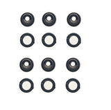 Juscycling Bolts Screws Fasteners for Rear Derailleur Hangers (6 Pairs of M8 Short Chainring)