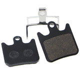 Juscycling Resin Organic Semi-Metal Brake Pads for Hope Tech X2, Smooth Braking,Low Noise, Long Life, Kevlar, Copper